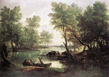 Thomas Gainsborough : River Landscape